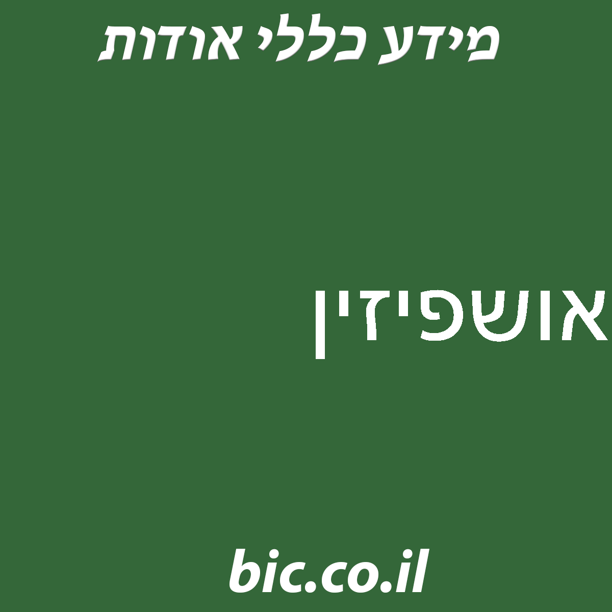 ﻿אושפיזין