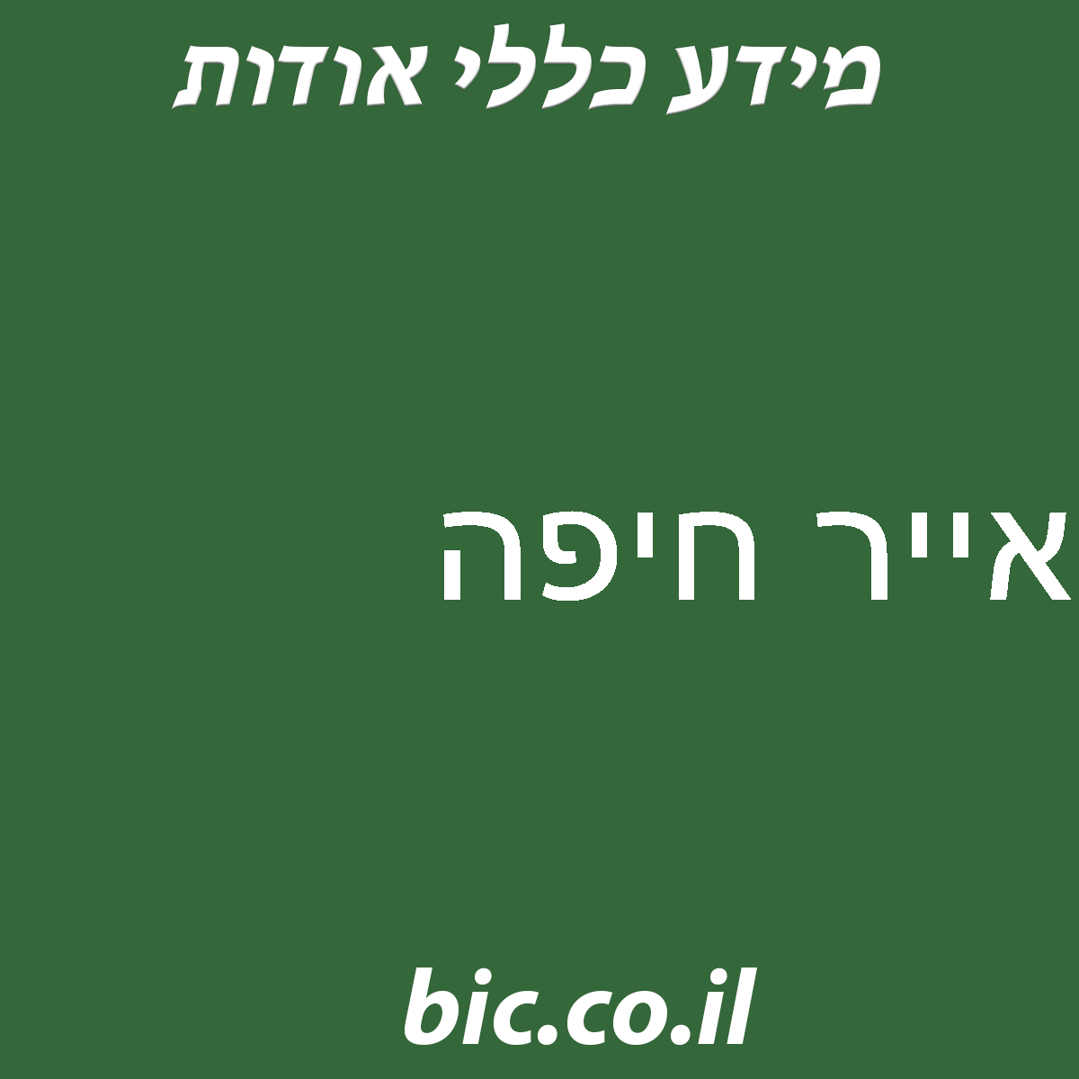 ﻿אייר חיפה