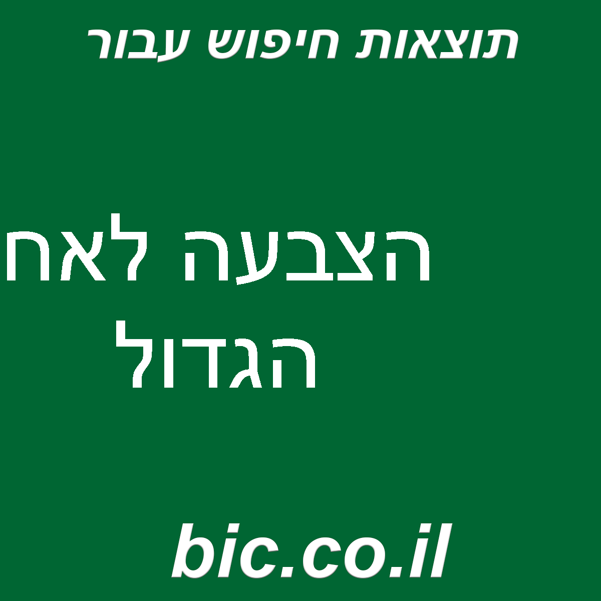 ﻿הצבעה לאח הגדול
