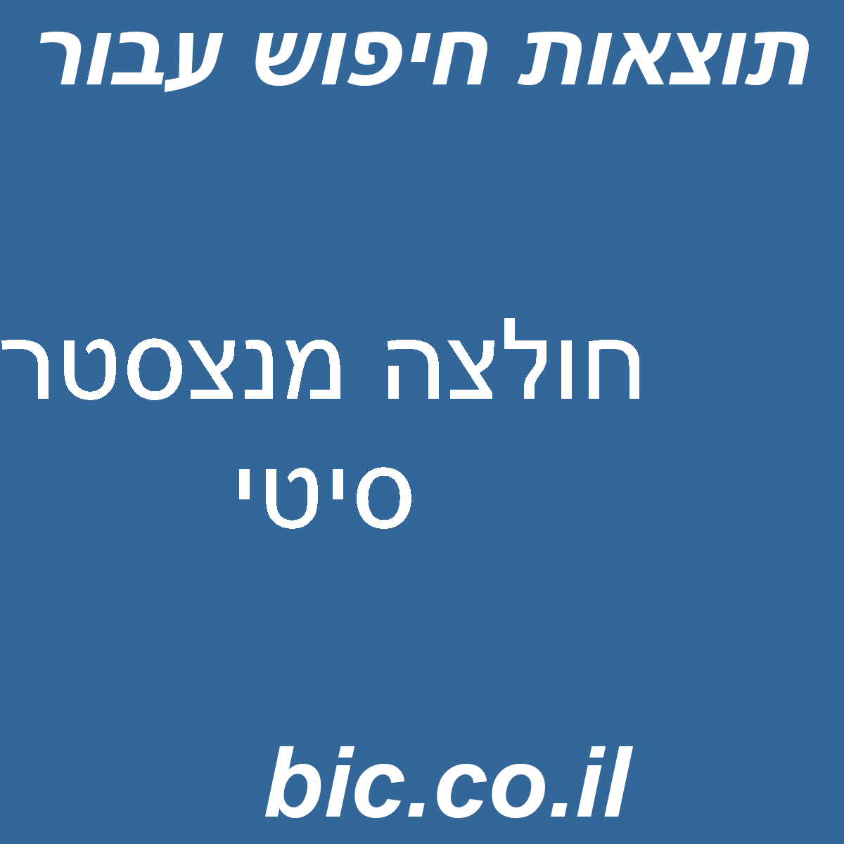 ﻿חולצה מנצסטר סיטי