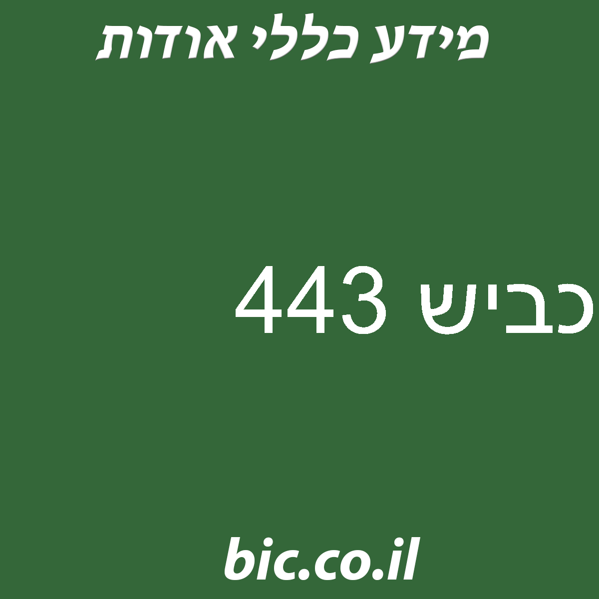 ﻿כביש 443