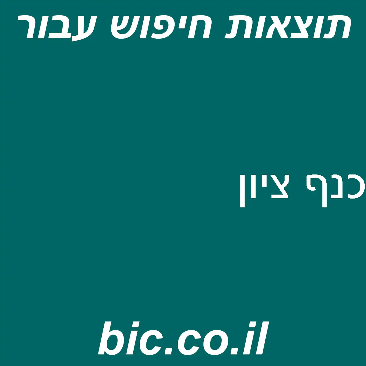 ﻿כנף ציון