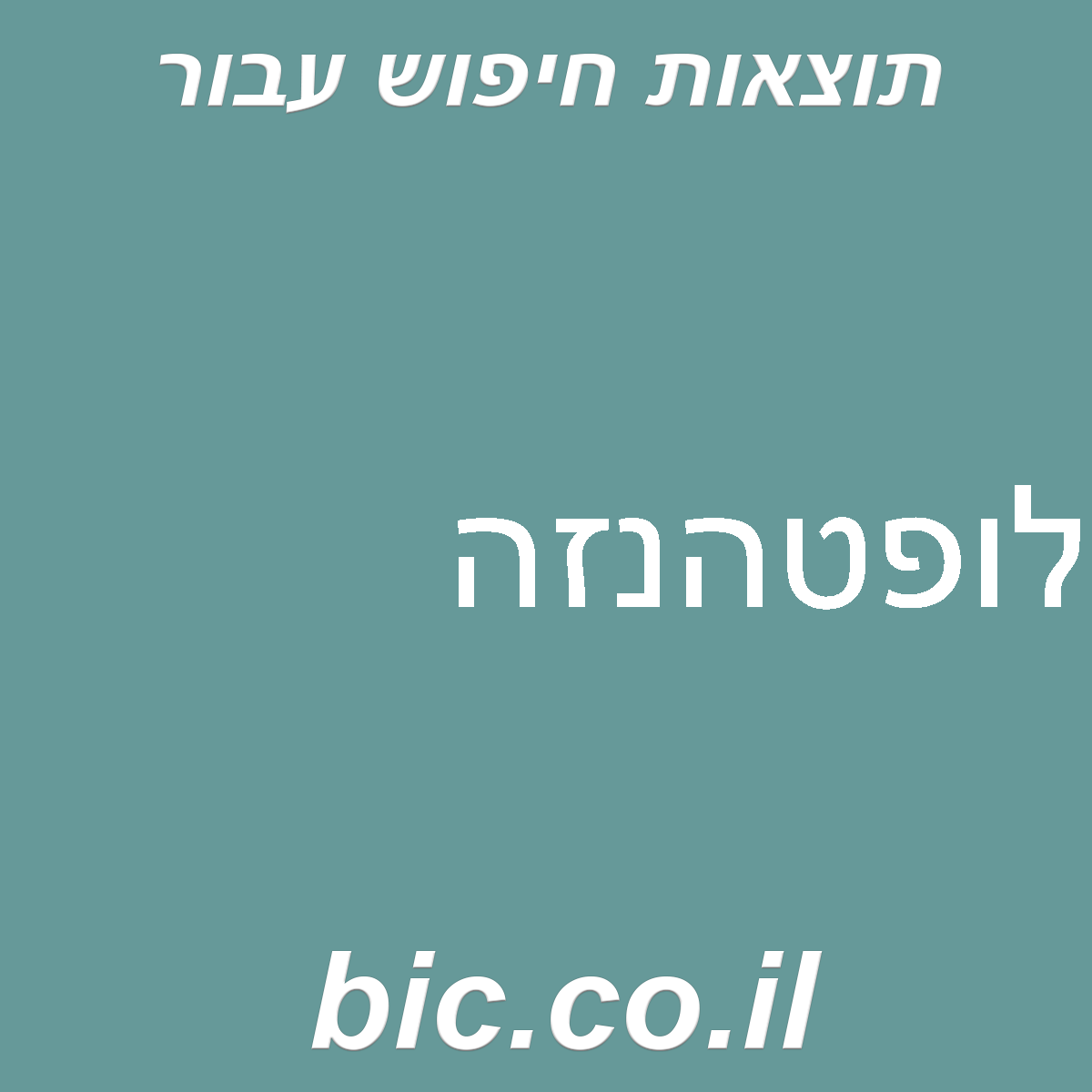 ﻿לופטהנזה