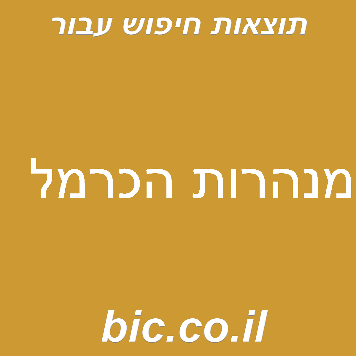 ﻿מנהרות הכרמל