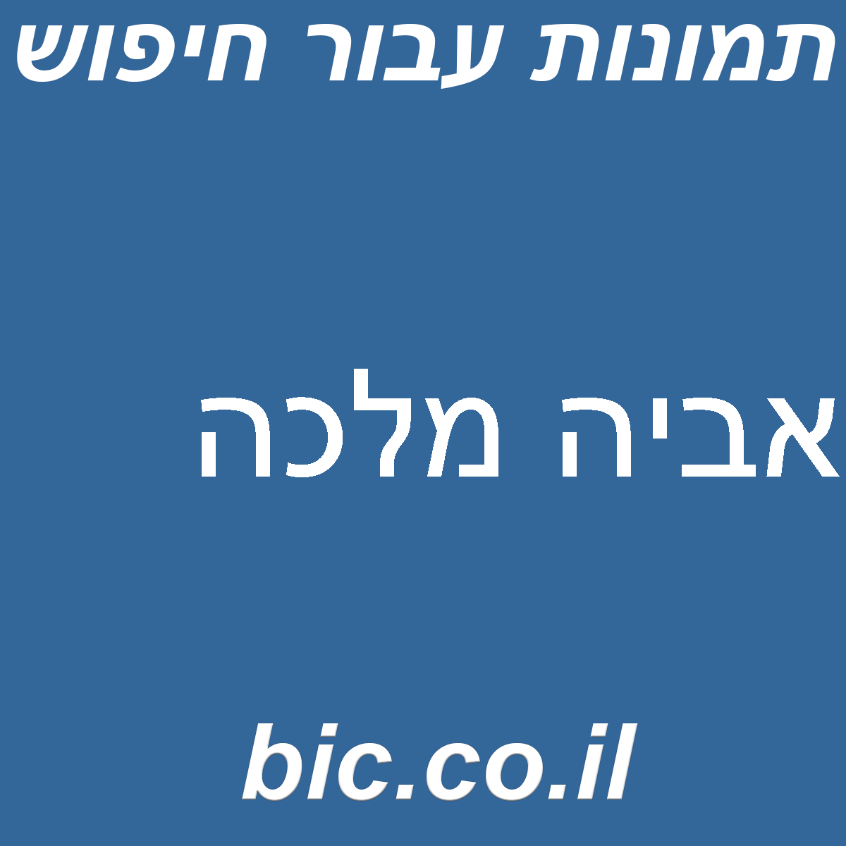 ﻿אביה מלכה