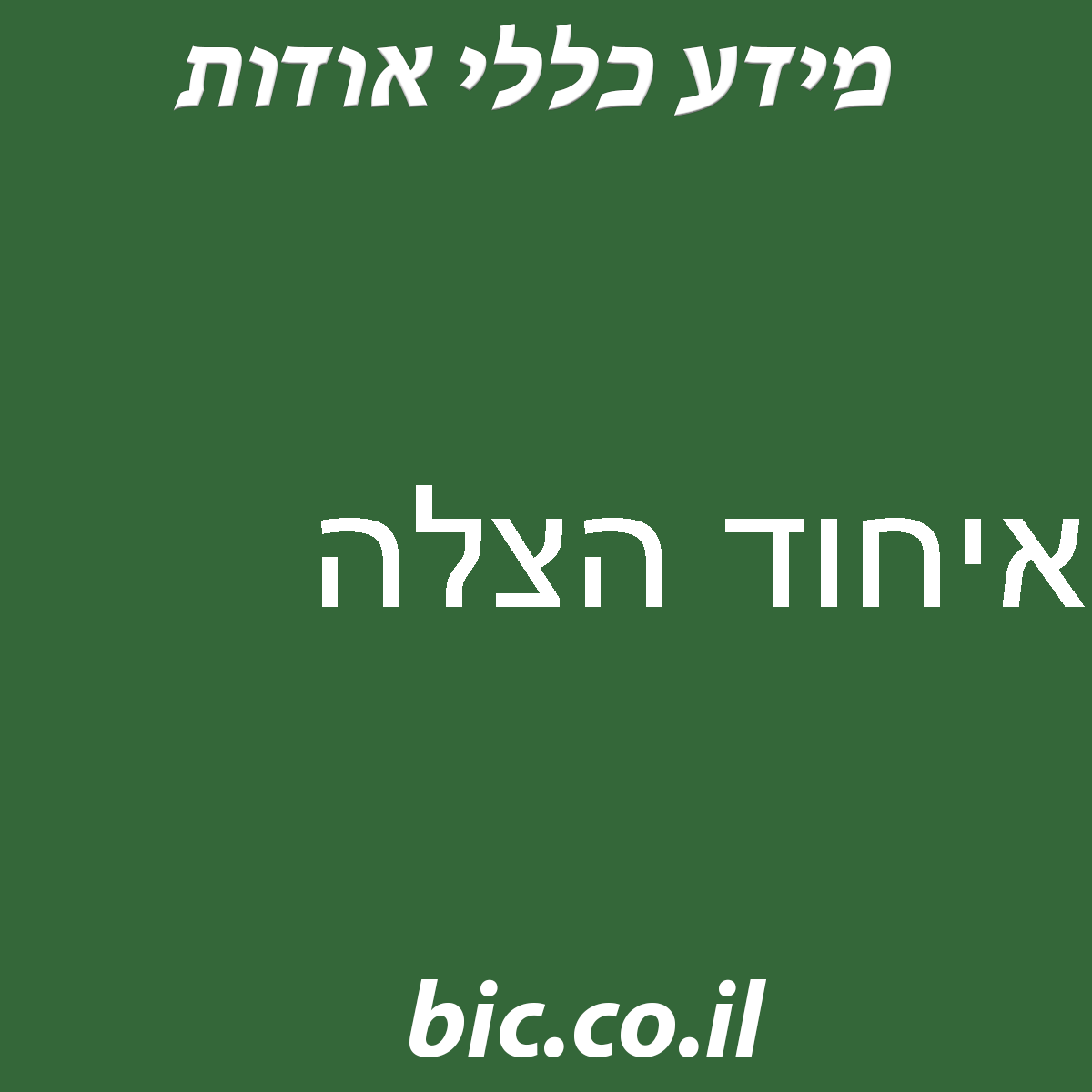 ﻿איחוד הצלה