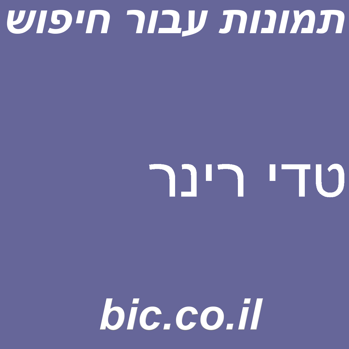 ﻿טדי רינר