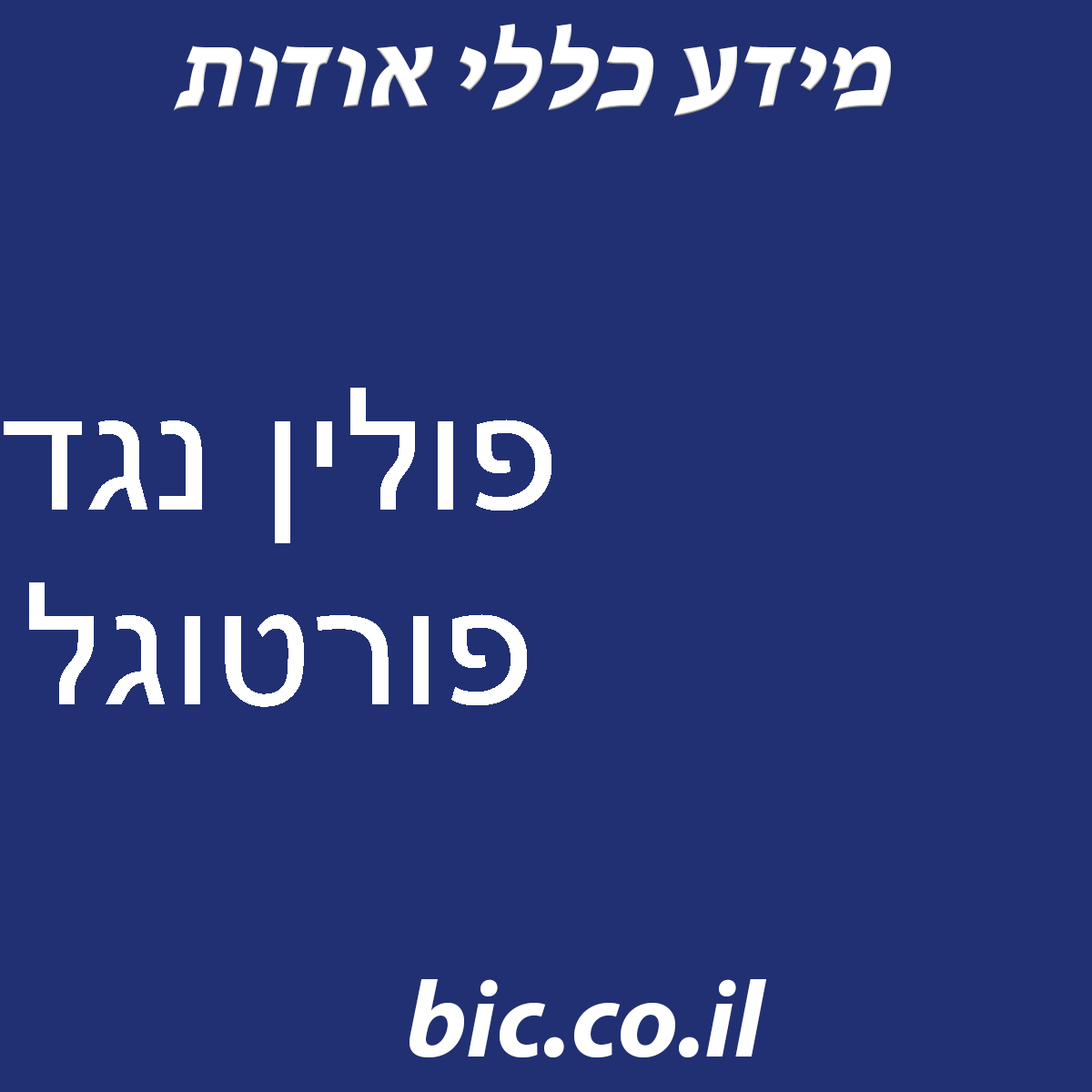 ﻿פולין נגד פורטוגל