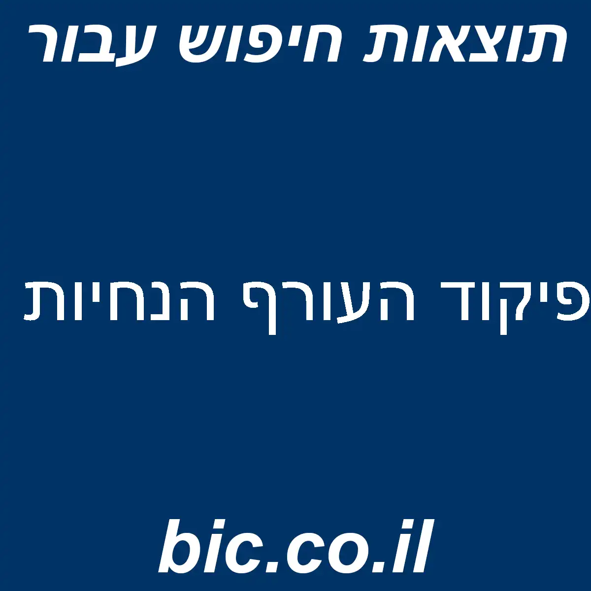 ﻿פיקוד העורף הנחיות