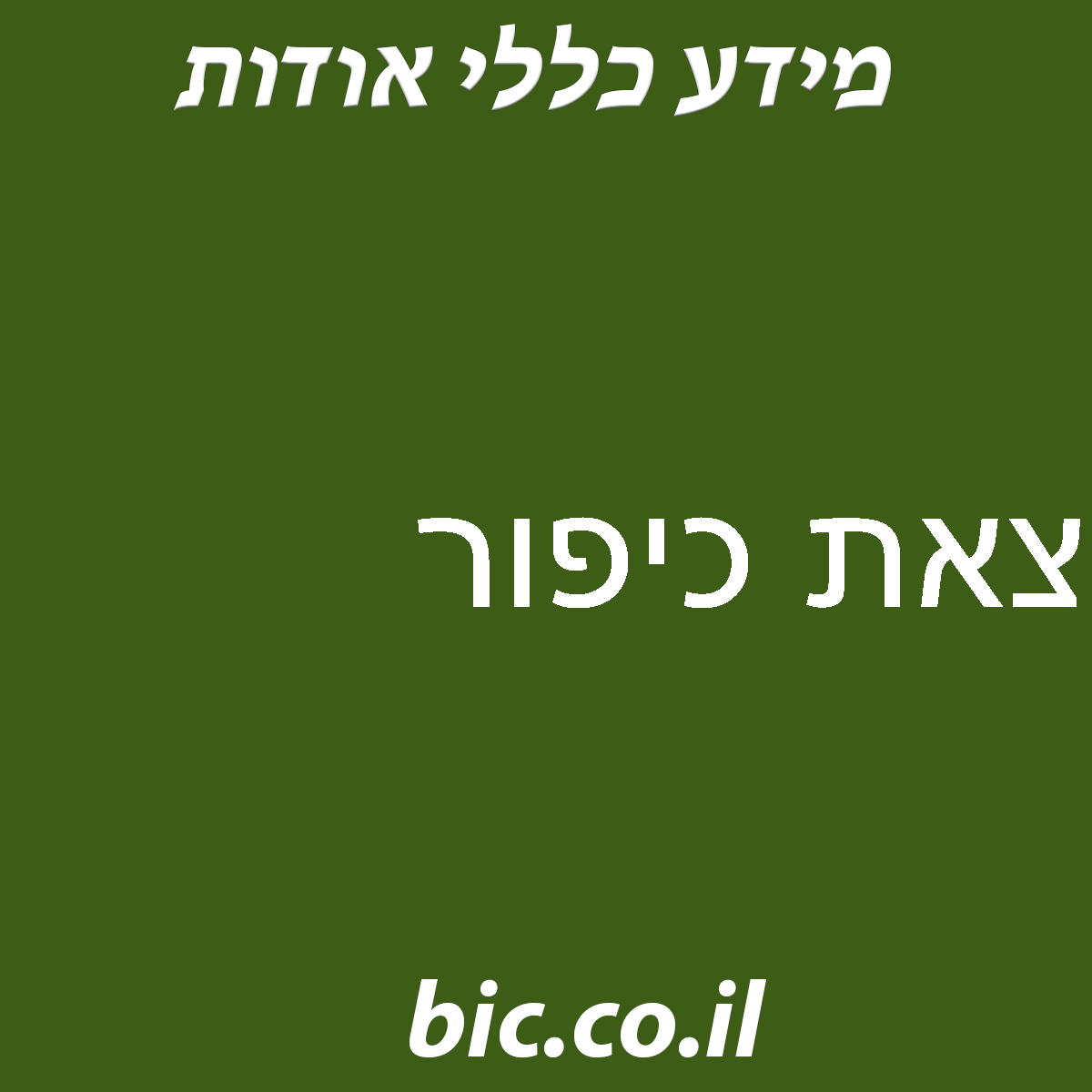 ﻿צאת כיפור