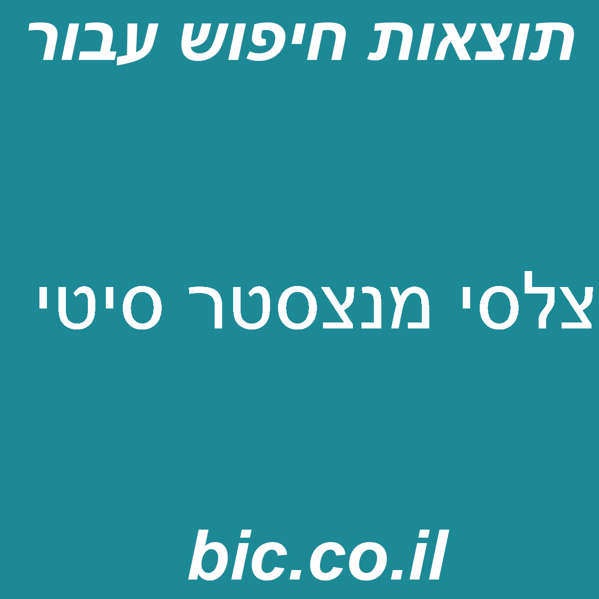 ﻿צלסי מנצסטר סיטי