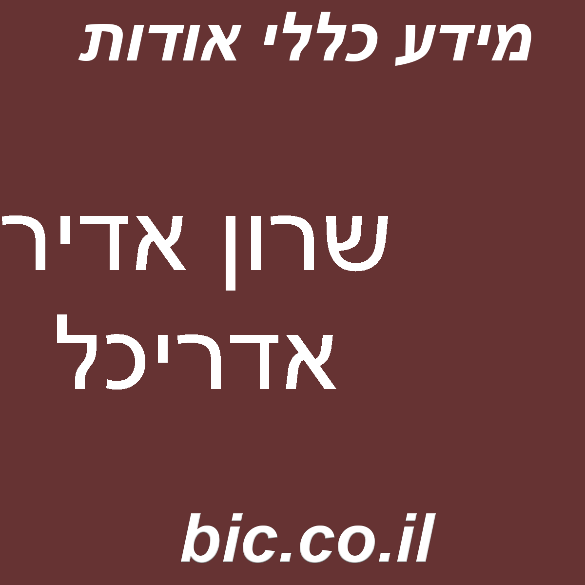 ﻿שרון אדיר אדריכל